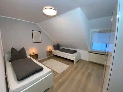 Ein Sitzbereich in der Unterkunft Ferienwohnung Loreley Mittelrheintal