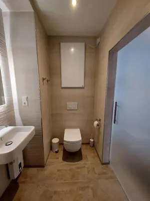 Ein Badezimmer in der Unterkunft Moselliebe Zell
