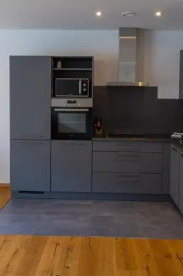 Küche/Küchenzeile in der Unterkunft Moselhaus Krieger