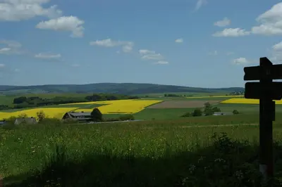 Naturlandschaft in der Nähe der Ferienwohnung