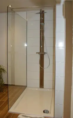 Ein Badezimmer in der Unterkunft Klein's Hochwaldscheune