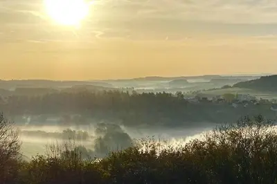 Naturlandschaft in der Nähe der Ferienwohnung