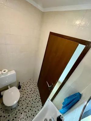 Ein Badezimmer in der Unterkunft Ferienwohnung Apolo