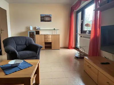 TV/Unterhaltungsangebot in der Unterkunft Ferienwohnung 