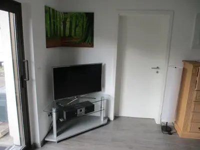 TV/Unterhaltungsangebot in der Unterkunft Ferienwohnung Mittendrin, Stadtmitte Hermeskeil