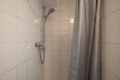 Ein Badezimmer in der Unterkunft Modernes & zentrales Micro-Apartment