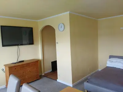 Ein Bett oder Betten in einem Zimmer der Unterkunft Kati Appartement