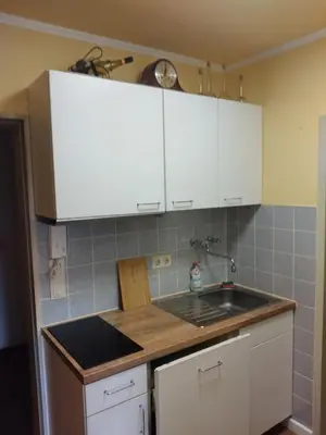 Küche/Küchenzeile in der Unterkunft Kati Appartement
