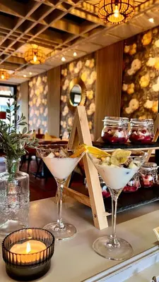 Getränke in der Unterkunft JUNIPRO Hotel Schinderhannes