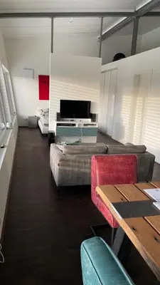 Ein Bett oder Betten in einem Zimmer der Unterkunft Ferienhaus Rolf