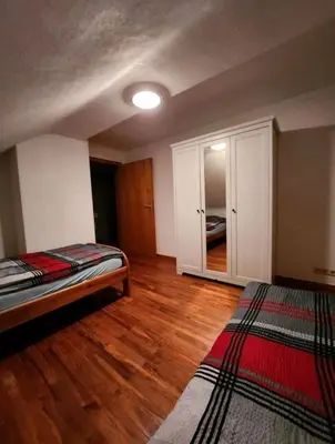 Ein Bett oder Betten in einem Zimmer der Unterkunft Ferienwohnung Michelle