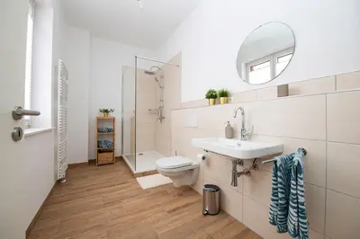 Ein Badezimmer in der Unterkunft Villa Kaliva