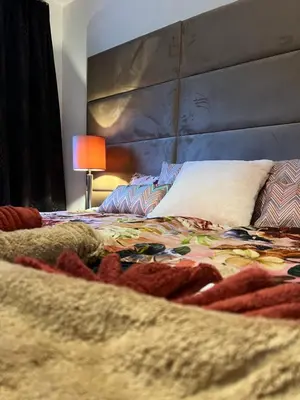 Ein Bett oder Betten in einem Zimmer der Unterkunft City Prüm