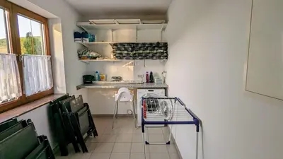 Küche/Küchenzeile in der Unterkunft Haus an der Mosel