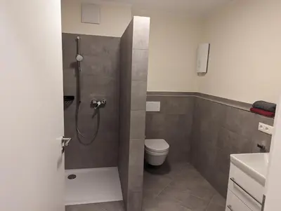 Ein Badezimmer in der Unterkunft Ferienwohnungen Heimkino Cochem