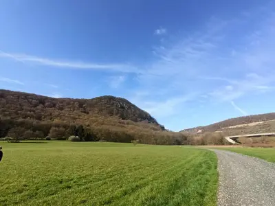 Naturlandschaft in der Nähe des Ferienhauses