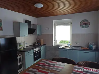 Küche/Küchenzeile in der Unterkunft Ferienhaus Laila