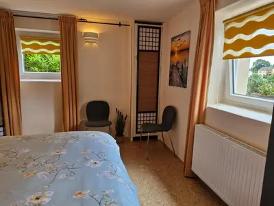 Ein Bett oder Betten in einem Zimmer der Unterkunft Alter Werkstatt