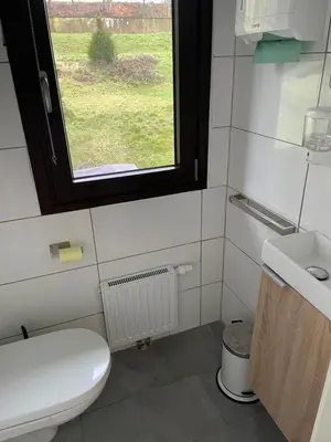 Ein Badezimmer in der Unterkunft Ferienhaus Olaf & Olga Buchali GbR
