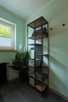 Ein Etagenbett oder Etagenbetten in einem Zimmer der Unterkunft Mosel19 - Moderne, hochwertige Ferienwohnung