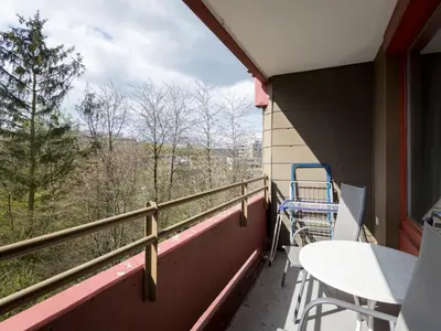 Ein Balkon oder eine Terrasse in der Unterkunft Apartment Flora und Fauna - B306-B307 by Interhome
