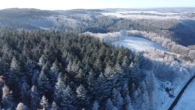 Naturlandschaft in der Nähe der Pension