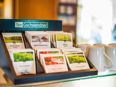 Kaffee-/Teezubehör in der Unterkunft Park Hotel