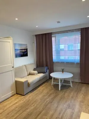 Ein Sitzbereich in der Unterkunft BG Living & Hosting - Stylish Luxury Apartments in the City Center - Parking, WiFi & Washing Machine