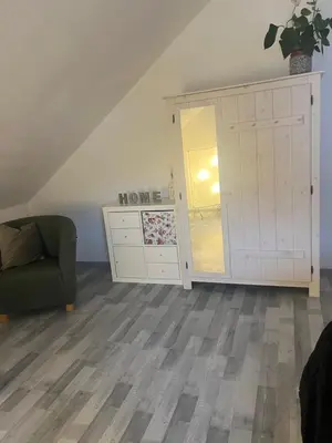 Küche/Küchenzeile in der Unterkunft Ferienwohnung Mosel