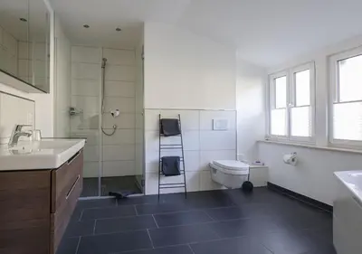 Ein Badezimmer in der Unterkunft Residenz Kirchberg