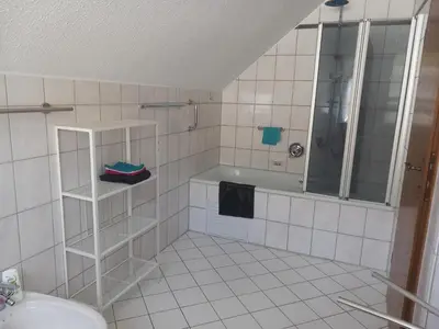 Ein Badezimmer in der Unterkunft Zur alten Metzgerei