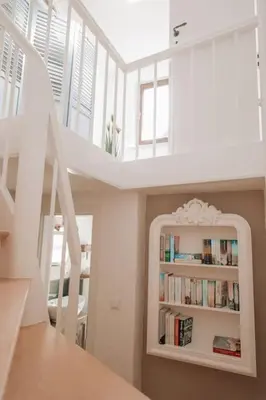 Die Bibliothek im Ferienhaus