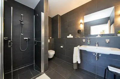 Ein Badezimmer in der Unterkunft Daheim & Unterwegs