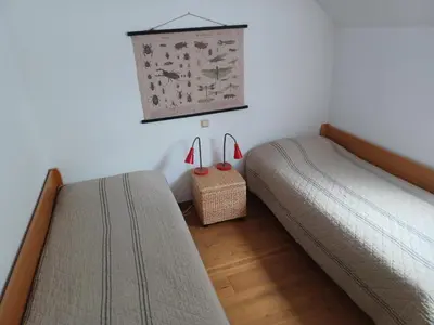 Ein Bett oder Betten in einem Zimmer der Unterkunft Sammetbach