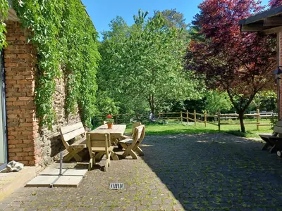 Ein Garten an der Unterkunft Sammetbach