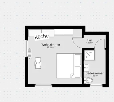 Grundriss der Unterkunft Haus Valentonio