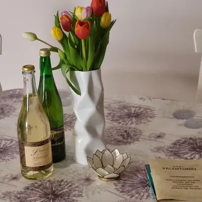 Getränke in der Unterkunft Haus Valentonio