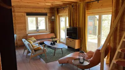 TV/Unterhaltungsangebot in der Unterkunft Vakantiehuis aan bosrand in Eifel nabij Cochem-Zell aan de Moezel - Dichtbij De Calmont Klettersteig Bremm - Blue House