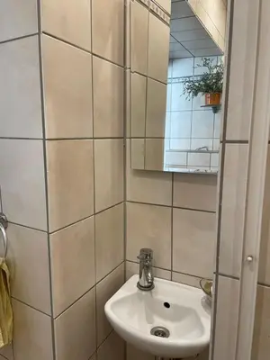 Ein Badezimmer in der Unterkunft Ferienwohnung Haus Luzia