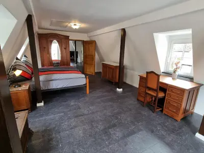 Ein Bett oder Betten in einem Zimmer der Unterkunft Moselschiefer NEU ab Mai 2023
