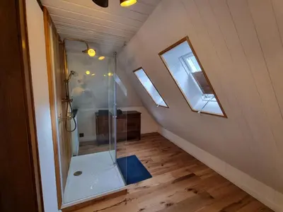 Ein Badezimmer in der Unterkunft Moselschiefer NEU ab Mai 2023
