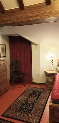 Ein Sitzbereich in der Unterkunft Maisonette Elisabeth