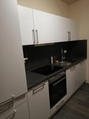 Küche/Küchenzeile in der Unterkunft Haus Oldenburg