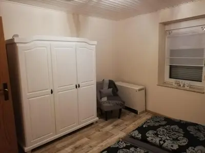 Ein Bett oder Betten in einem Zimmer der Unterkunft Haus Oldenburg
