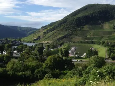Naturlandschaft in der Nähe des Ferienhauses