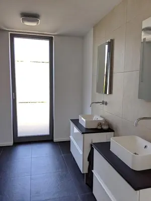 Ein Badezimmer in der Unterkunft Villa