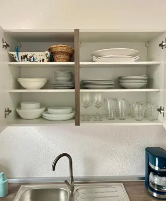 Küche/Küchenzeile in der Unterkunft PnT home-stilvolles Apartment