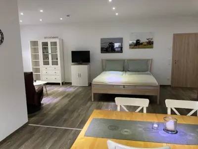 TV/Unterhaltungsangebot in der Unterkunft Wohnung in Schalkenbach-Vinxt
