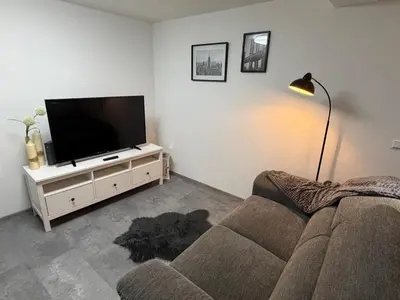 TV/Unterhaltungsangebot in der Unterkunft Ferienwohnung Meister