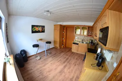 Küche/Küchenzeile in der Unterkunft Haus Eifelruhe